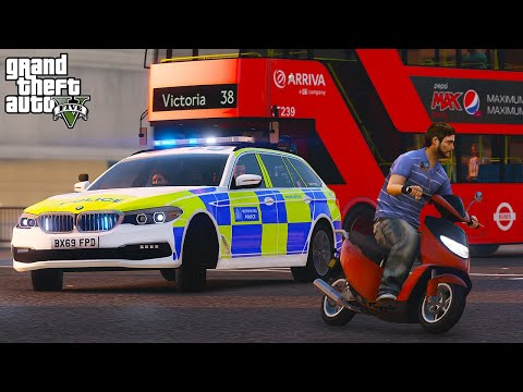 Violent Crime Task Force vs. London's Moped Crime (GTA 5 LSPDFR Mod)
