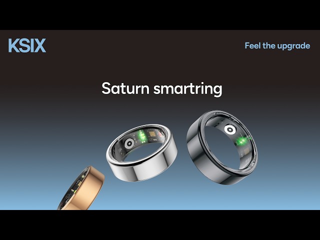 Ksix Saturn Anillo Inteligente, Talla Xxs, Aut. 3 Días, Actividad Y Salud, Monitor Sueño, 5atm, Plateado video