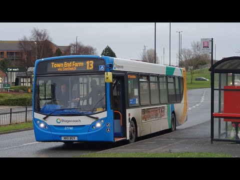 DROP OFF ONLY: Route 12 | NK11BGY/27740 - Stagecoach North East: ADL Enviro 300