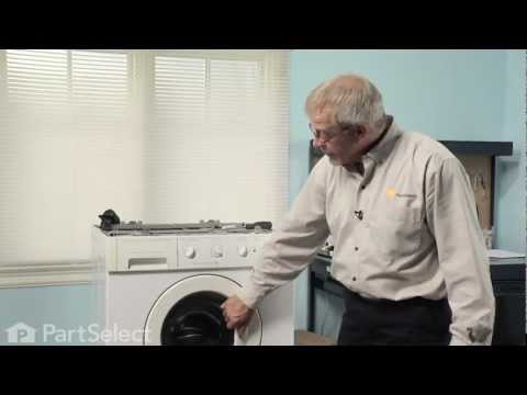 Washer Repair- Replacing the Door Strike/Catch (Frigidaire Part # 131763310)