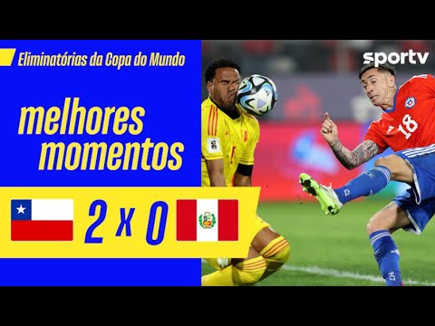 Gols e lances de Chile x Peru