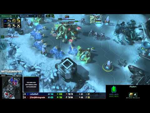 LzGaMeR(Z) Vs Mintograde(P) G1 - Red Bull Battlegrounds NA Qualifier