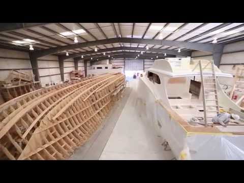 Paul Mann Custom Boats: 58-foot ALINA Construction to Completion