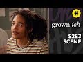 Grown Ish Season 2 Episode 3 Luca Helps Zoey Through A Panic Attack Freeform