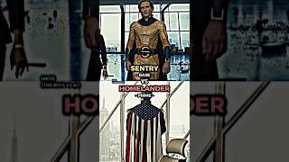 Sentry vs Homelander #shorts #short #sentry #homelander #theboys #marvel #mcu #battle