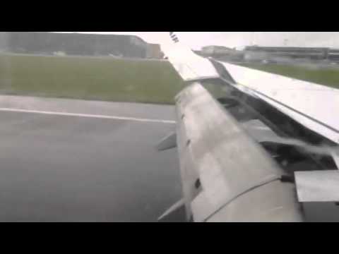 Landing in a very Wet Cork