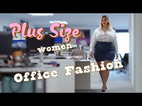 The SECRET to ROCKING Office Fashion as a Plus Size Woman  #plussize #office #fashion