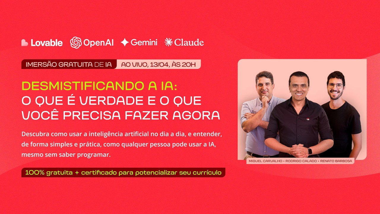 DESMISTIFICANDO A IA: O que é verdade e o que você Precisa fazer agora.