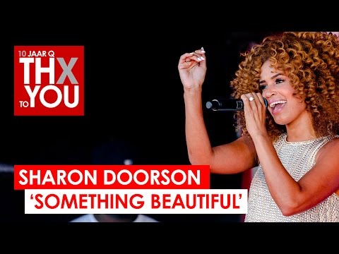 Sharon Doorson - 'Something Beautiful' (live bij Q-music) // 10 jaar Q