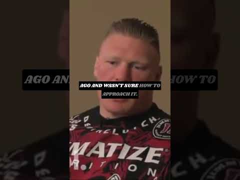 Brock Lesnar Tells Us Why He Lost To Cain Velasquez (Watch Til The End)