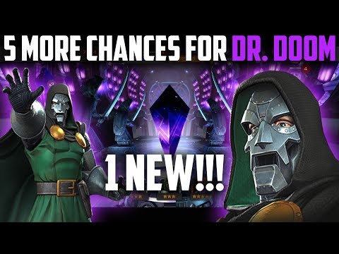 5 More Chances at Dr. DOOM! - 1 NEW!! - Marvel Contest of Champions