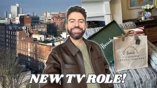 An Exciting New TV Challenge 🎬 Filming in Manchester + A Harrods Treat