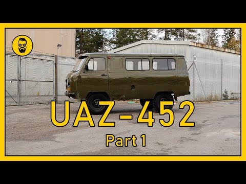 Former Russian Army vehicle UAZ-452, Part 1 (ENG SUBS)