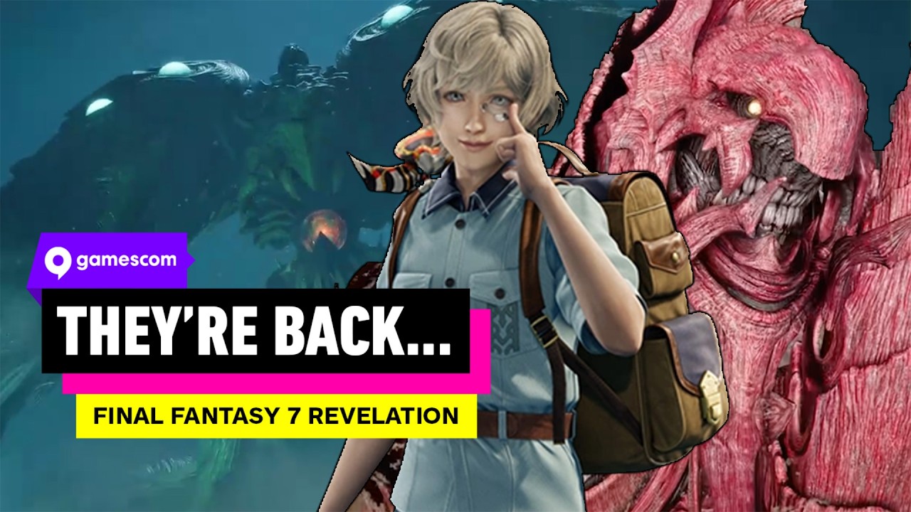 Final Fantasy 7 Revelation: How Weapons & Chadley Are Integrated Into the Story | gamescom - YouTube