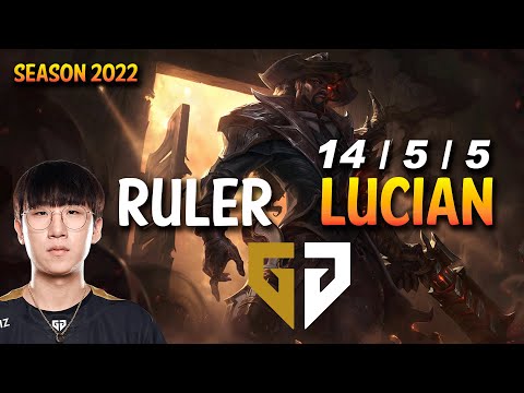Gen Ruler LUCIAN vs DRAVEN ADC - KR Ranked