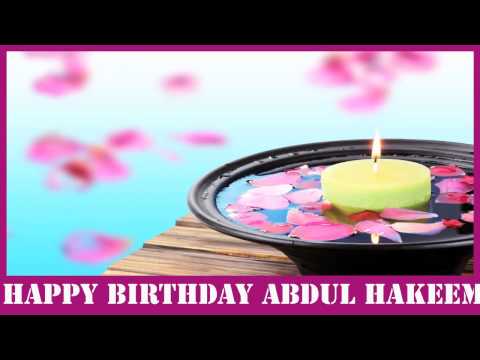 AbdulHakeem   Birthday Spa - Happy Birthday