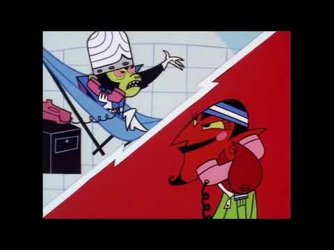 Powerpuff Girls - Mojo Jojo Calls Fuzzy Lumpkins & HIM