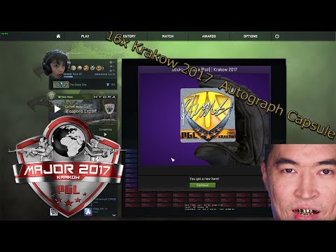 16x Krakow 2017  Autograph Capsule unboxing | RIP