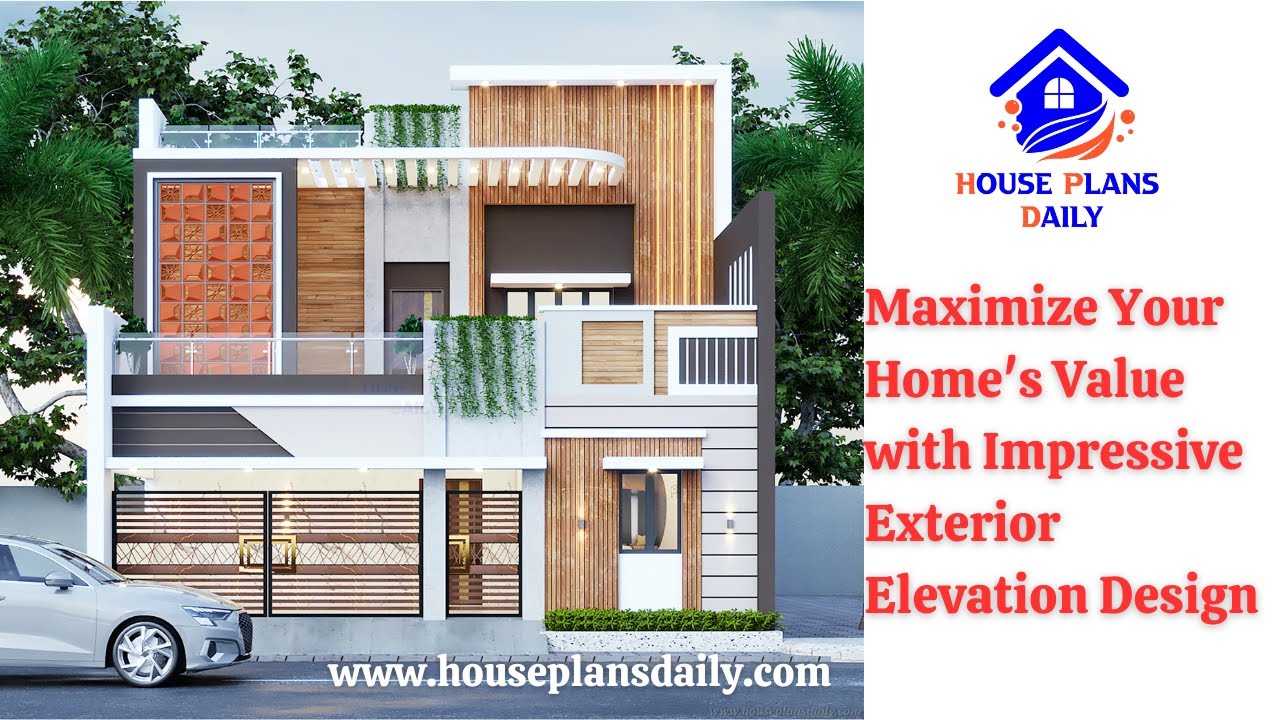 Maximize Your Home's Value with Impressive Exterior Elevation Design