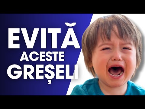 Erori comune în educația copiilor