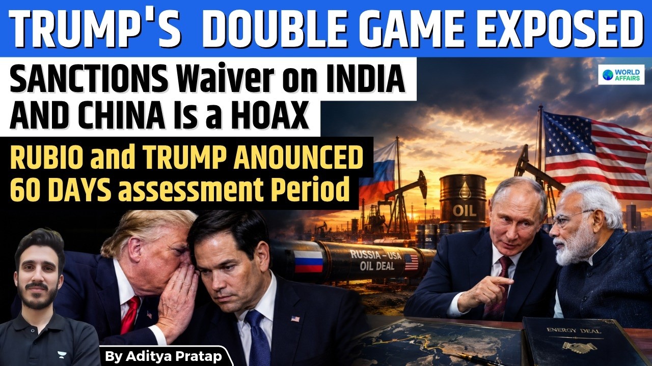 Trump Gives Russia 60 Days? US Sanctions, Russian Oil & India Explained