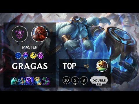 Gragas Top vs Rammus - EUW Master Patch 11.2