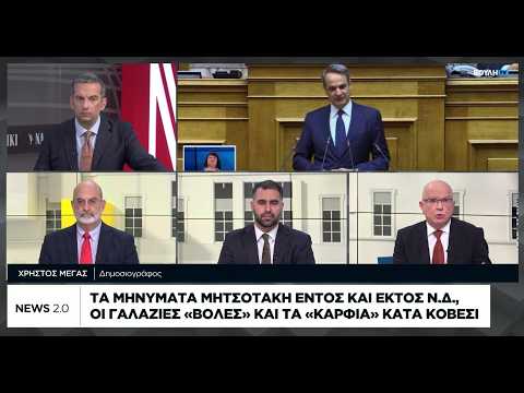 Τα μηνύματα Μητσοτάκη εντός και εκτός Ν.Δ., οι γαλάζιες βολές και τα «καρφιά» κατά Κοβέσι