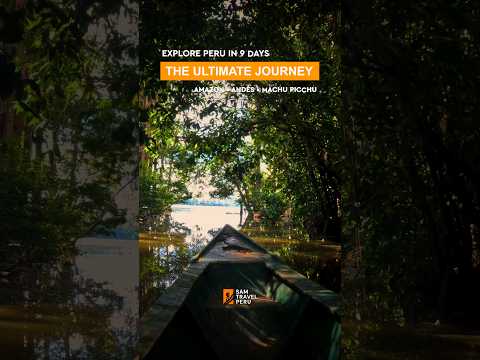  video of AMAZON JUNGLE TRIP & MACHU PICCHU TOUR PACKAGE 9 DAYS
