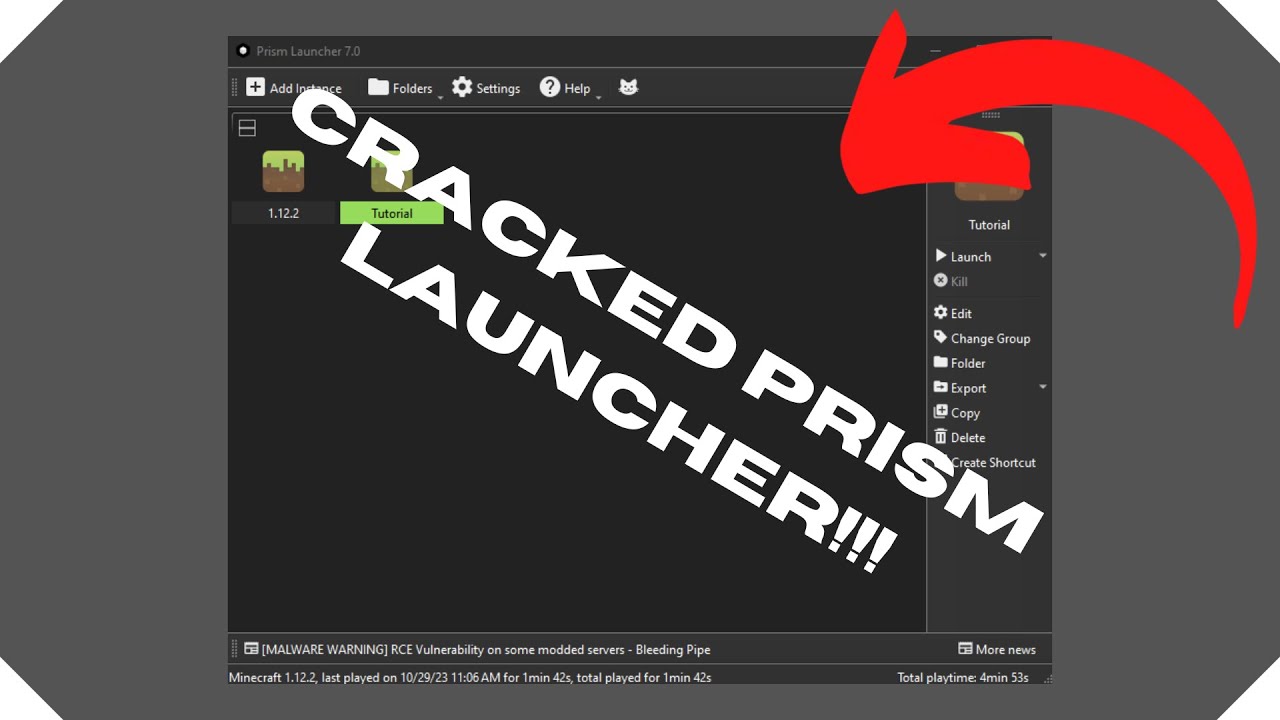 How to use Cracked accounts with Prism Launcher