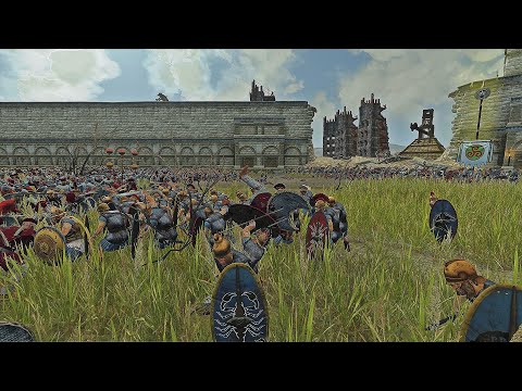 GLORIOUS 4v4 Siege of Carthage! SURPRISE #2!!!!! Total War Rome 2