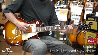 Video thumbnail for Red Guitars - Epiphone / Les Paul Standard 60s - Iced Tea by Red Guitars