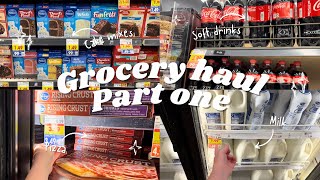 Grocery Haul Part 1 | Shop With Me | Kroger Deals