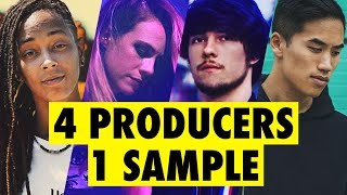 4 PRODUCERS FLIP THE SAME SAMPLE feat. Virtual Riot, Bad Snacks, Sarah the Illstrumentalist