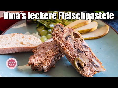 Fleischpastete Rezept 🥧 Omas Geheimrezept | einfach & lecker selber machen