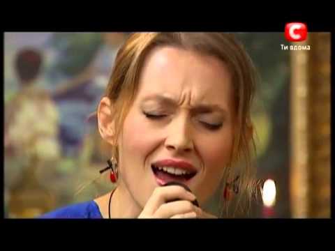 Aida Nikolaychuk sings for Thomas Anders. X-Factor - 3 [20.10.2012]