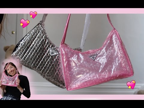 MAKING MYSELF A BAG (prada x glossier inspo)