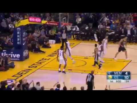 Klay Thompson vs Grizzlies Highlights 12-30-2017 21 Pts, SAVAGE!