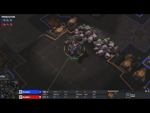 GuMiho vs Creator (TvP) - 2024 GSL S1 Qualifiers - Game 1