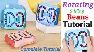 Rotating Magic Beans Sliding Puzzle Tutorial ( IQ Ball Puzzle )