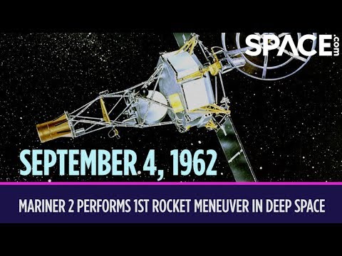 OTD in Space - Sept. 4: Mariner 2 Performs 1st Rocket Maneuver in Deep Space