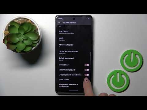 How to Activate Touch Sounds on GOOGLE Pixel 7 - Disable Touch Sounds