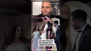 noivo causa climão ao tentar pegar na barriga de dançarina