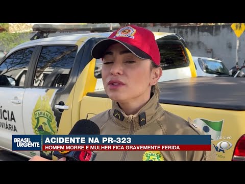 Homem morre em acidente na PR-323 em Sertanópolis
