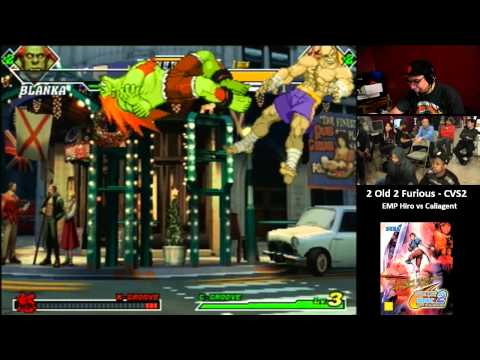 Capcom vs SNK 2 @ 2 Old 2 Furious - EMP Hiro vs Caliagent