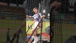 🐵中信兄弟下半季封王後啦啦隊下班路🐵 #楽天ガールズ #rakutengirls #樂天女孩 #台湾チア #啦啦隊 #cheerleader #taiwan #台湾 #baseball #shorts