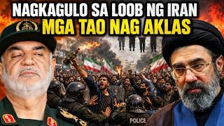 NAKU?! MALALA NA ang NANGYAYARI sa LOOB NG IRAN! MGA TAO LUMALABAN NA