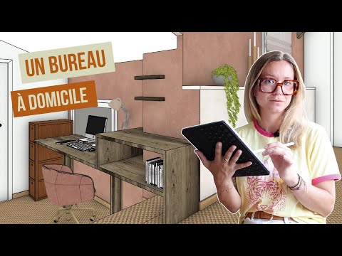 Aménager un coin bureau à la maison (beau et efficace)