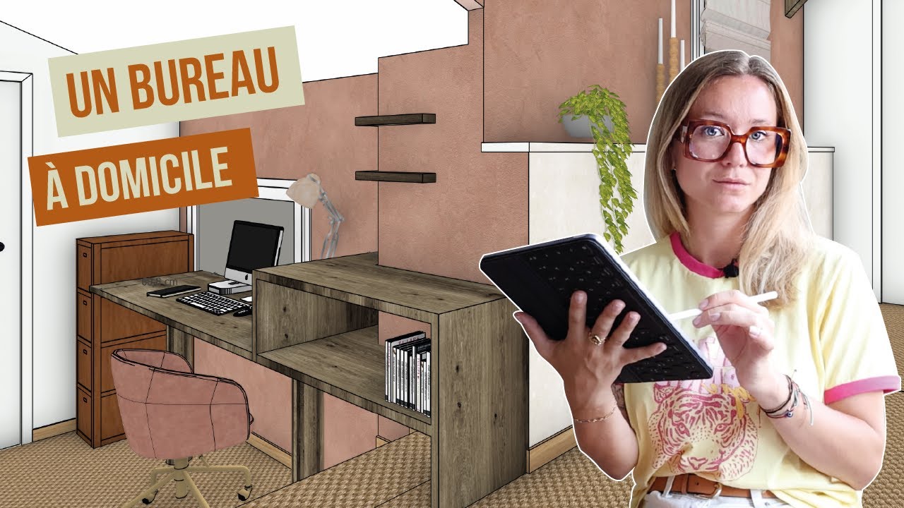Aménager un coin bureau à la maison (beau et efficace)