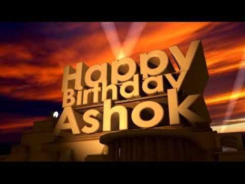 Happy Birthday Ashok