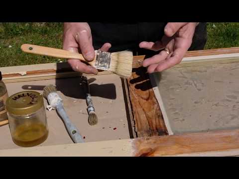 Fönsterrenovering, del 7, målning